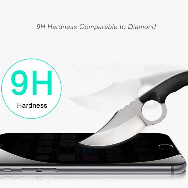 3Pcs Full Cover Black Edge Anti-spy Tempered Glass  Private Screen Protector For iPhone 14 13 12 11 Pro MAX X XS Max XR 7 8 Plus Tempered Glass Full Glue Edge to Edge scratchproof Guard Screen Guard for iPhone