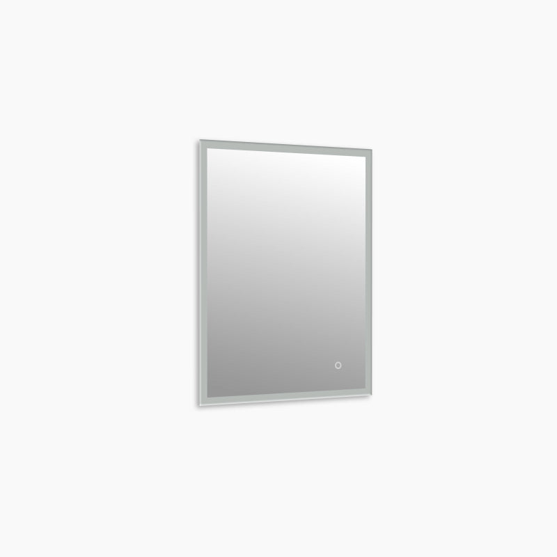 Lyra LED Bathroom Mirror, Modern Design, Acrylic Frame, Tri-Color Adjustable, Stepless Dimming, Anti-Fog