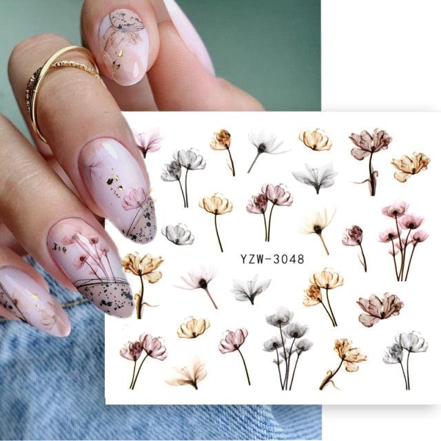 Avocado Fruit Transfer Nail Stickers Charms Winter Water Sticker For Nails Sliders Character Image Tattoo Decal Decoration Cute Summer Nail Art Stickers Summer Fruit Stickers on Nails Unicorn Banana Cherry Avocado Dog Strawberry Nail Art Decals