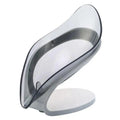 Leaf Shape Soap Box Creative Drain Soap Holder Bathroom Soap Holder Free Perforated Soap Dish For Bathroom Suction Cup Soap Dish Soap Dish with Draining Tray Soap Holder Saver for Shower Bathroom Keep Soap Bars Dry Clean