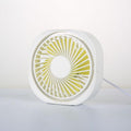 New 360° USB Fan Cooler Cooling Mini Fan Portable 3 Speed Super Mute Cooler for Office Cool Fans Car Home Notebook Laptop Portable Mini Fan for Bedroom Office Desktop