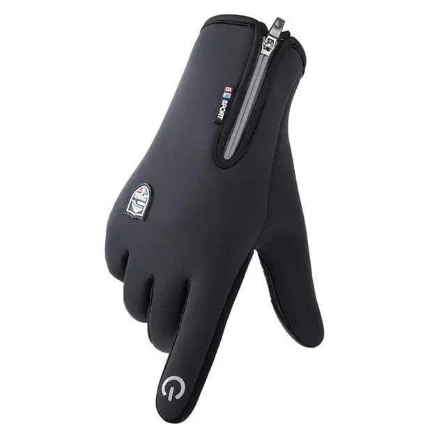 New Warm Winter Fishing Gloves For Winter Waterproof Windproof Breathable Full Finger Non Slip Outdoor Fishing  Gloves Winter Touch Screen Running Gloves Thin Thermal Gloves Cycling Gloves