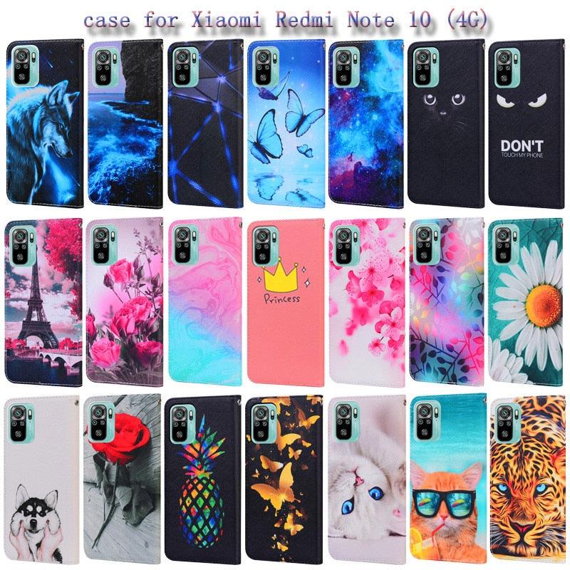 Redmi9T Magnetic Leather Phone Case on For Xiaomi Redmi 9T 9AT 9A 9C NFC Redmi9 9 T A Power 9Prime Wallet Book Cute Cover Colorful Premium Leather Wrist Strap Viewing Stand Magnetic Folio Inner Protective Flip Cover